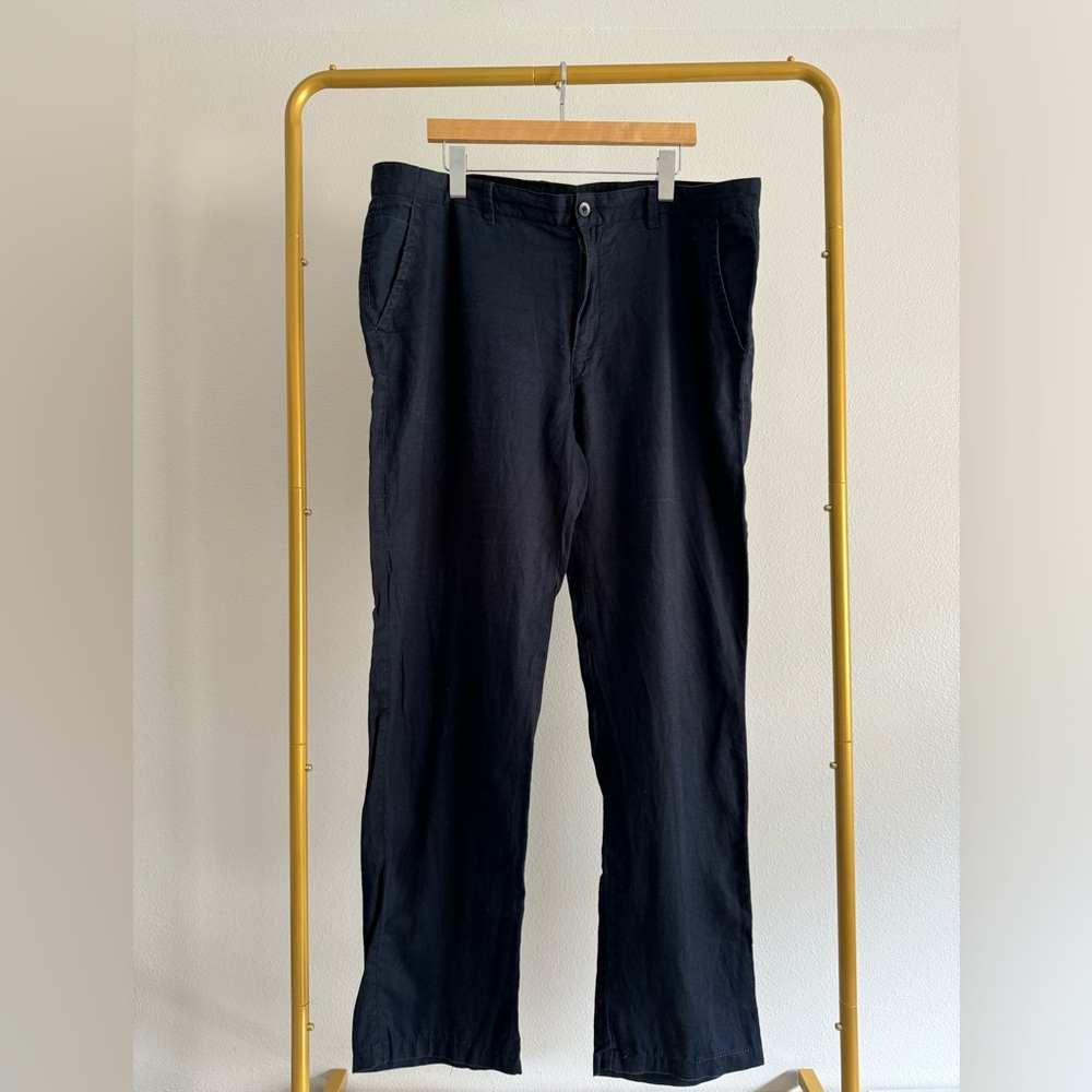 Zegna Sport Navy cotton Chino Pants Men’s Sz 42‎